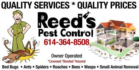 Reed's pest control  We keep negative reviews private, but they are saved on file to assist with customer complaint